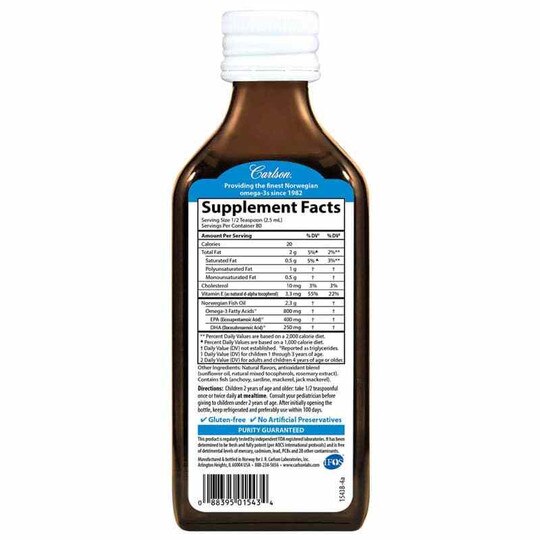 Kid's Fish Oil 800 Mg Omega-3s Lemon, CL